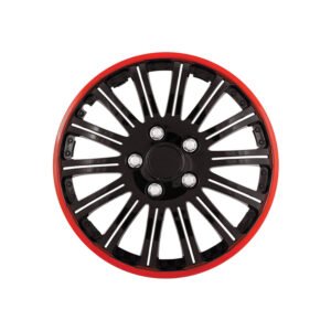Pilot Automotive Universal Fit Black with Red Trim