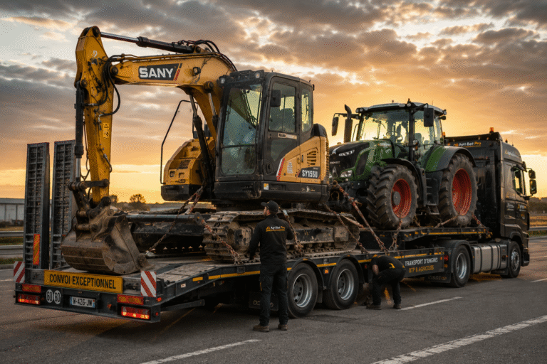 Comment se déroule la livraison d’une machine agricole ou BTP ?