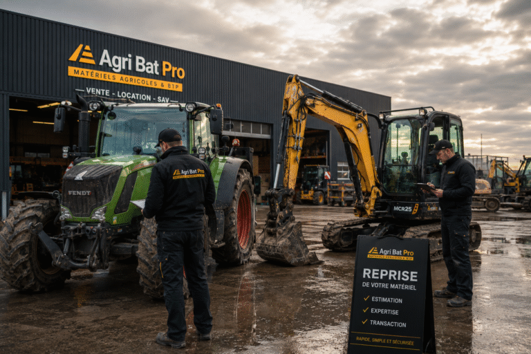 Reprise de machines agricoles et BTP : comment ça fonctionne ?